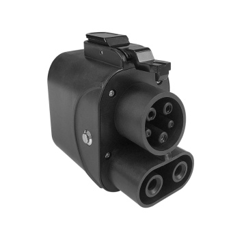 Перехідник CCS2 на CCS1 Перехідник AC+DC Штекерний адаптер Адаптер для зарядки електромобілів Адаптер швидкої зарядки 250A AC+DC Тип2 до J1772 (1)