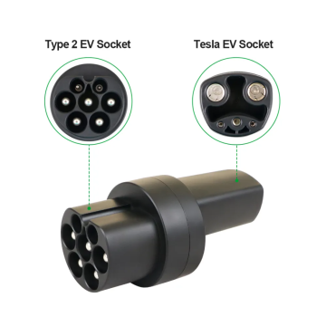Автомобільні аксесуари європейські Висувний адаптер tesla до Ccs 2 Dc Адаптер tesla до Type2 для tesla