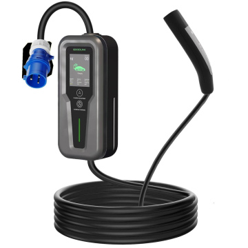 Charging station 32 [Type1/Type2/GBT/Tesla] 7.3 kW for electric vehicles with current control [7A - 32A] app and Wi-FiPortable seria A02